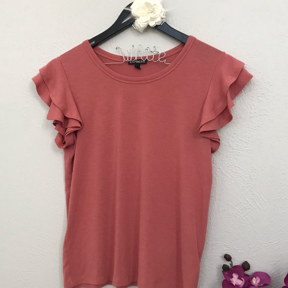 Express Tops - Express Flutter Sleeve T-Shirt
